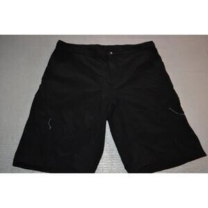 32647 Novara Mountain Biking‎ Shorts Padded Cargo Black Size XL Stretch Mens